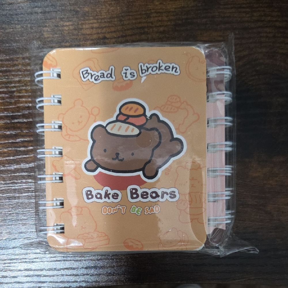 Cute Bear Spiral Notebook